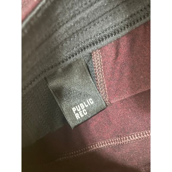 Public Rec Men's 32 x 32 Maroon Pull On Elastic Waist Drawstring Joggers - Picture 4 of 8